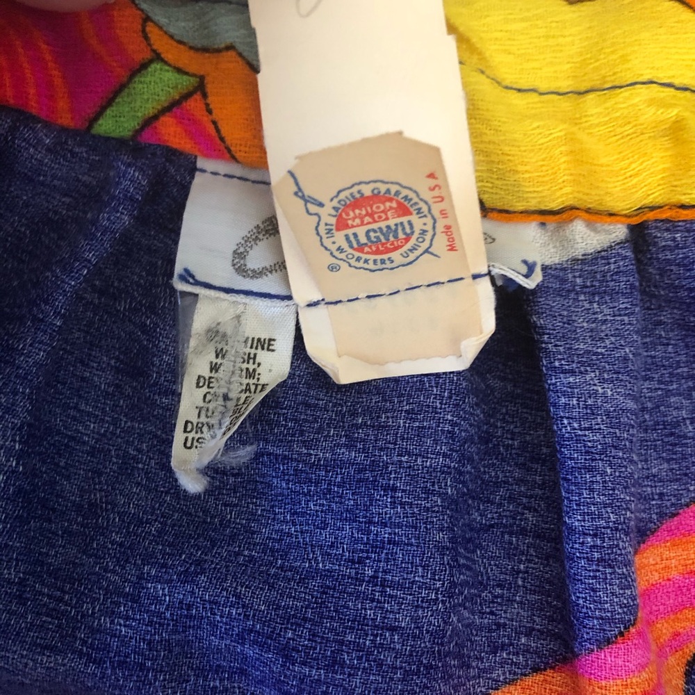 Vintage Alice of California Maxi Wrap Skirt - Picture 8 of 11